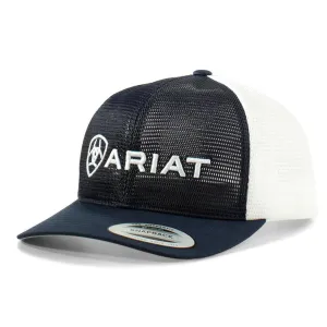 Ariat Snapback Embroidered Hat Navy