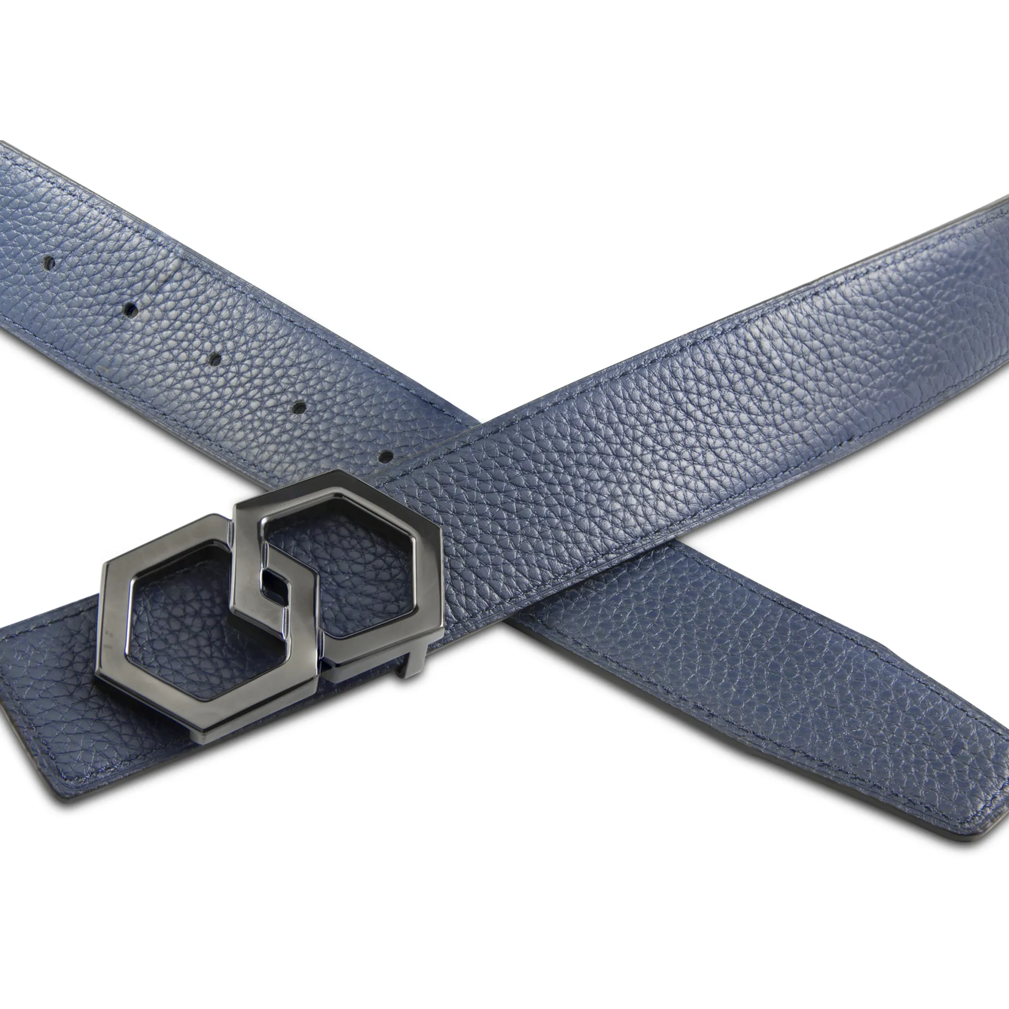 BLACK METALE Belt - Azul/Noche