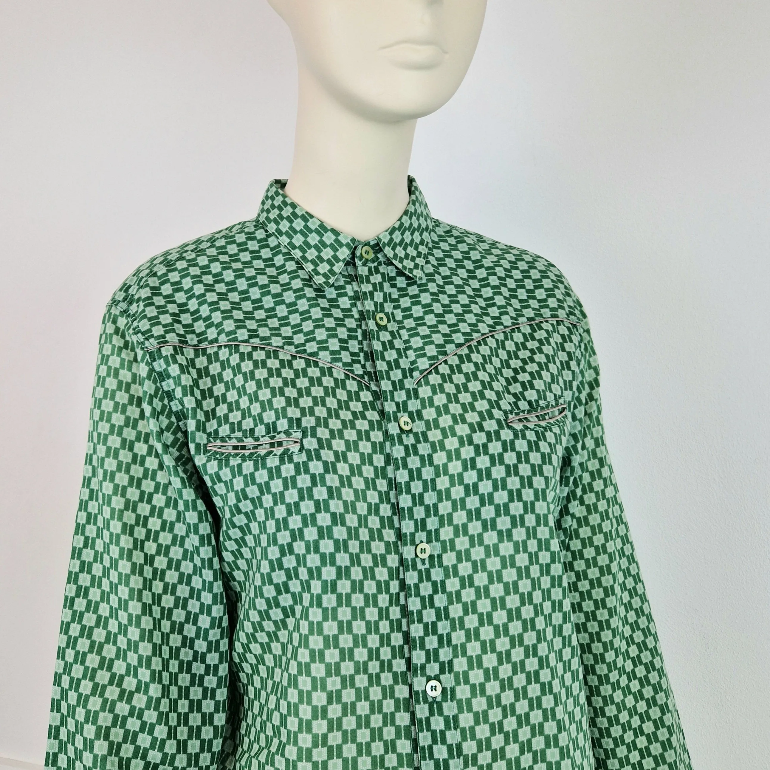 Camicia verde Miu Miu uomo