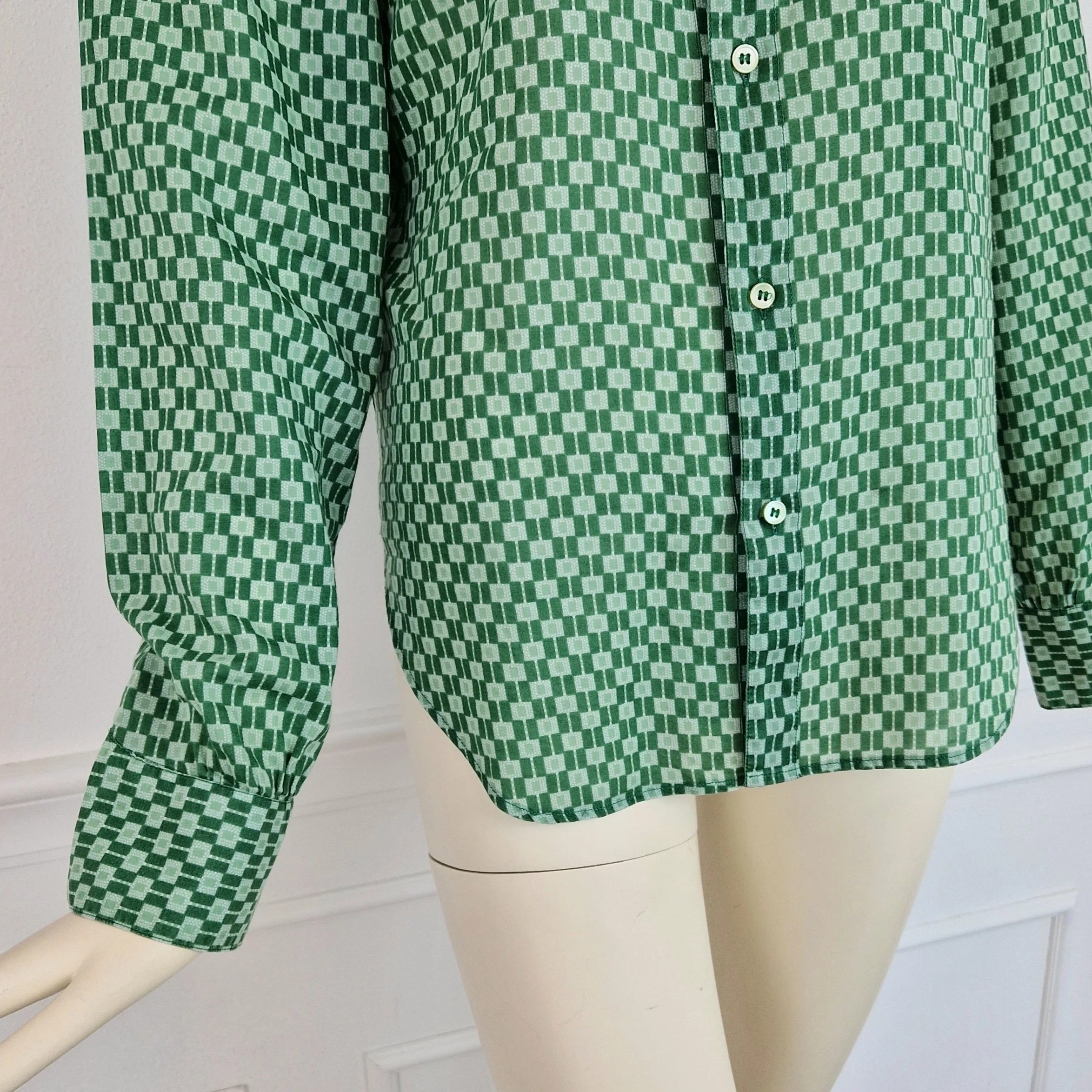 Camicia verde Miu Miu uomo