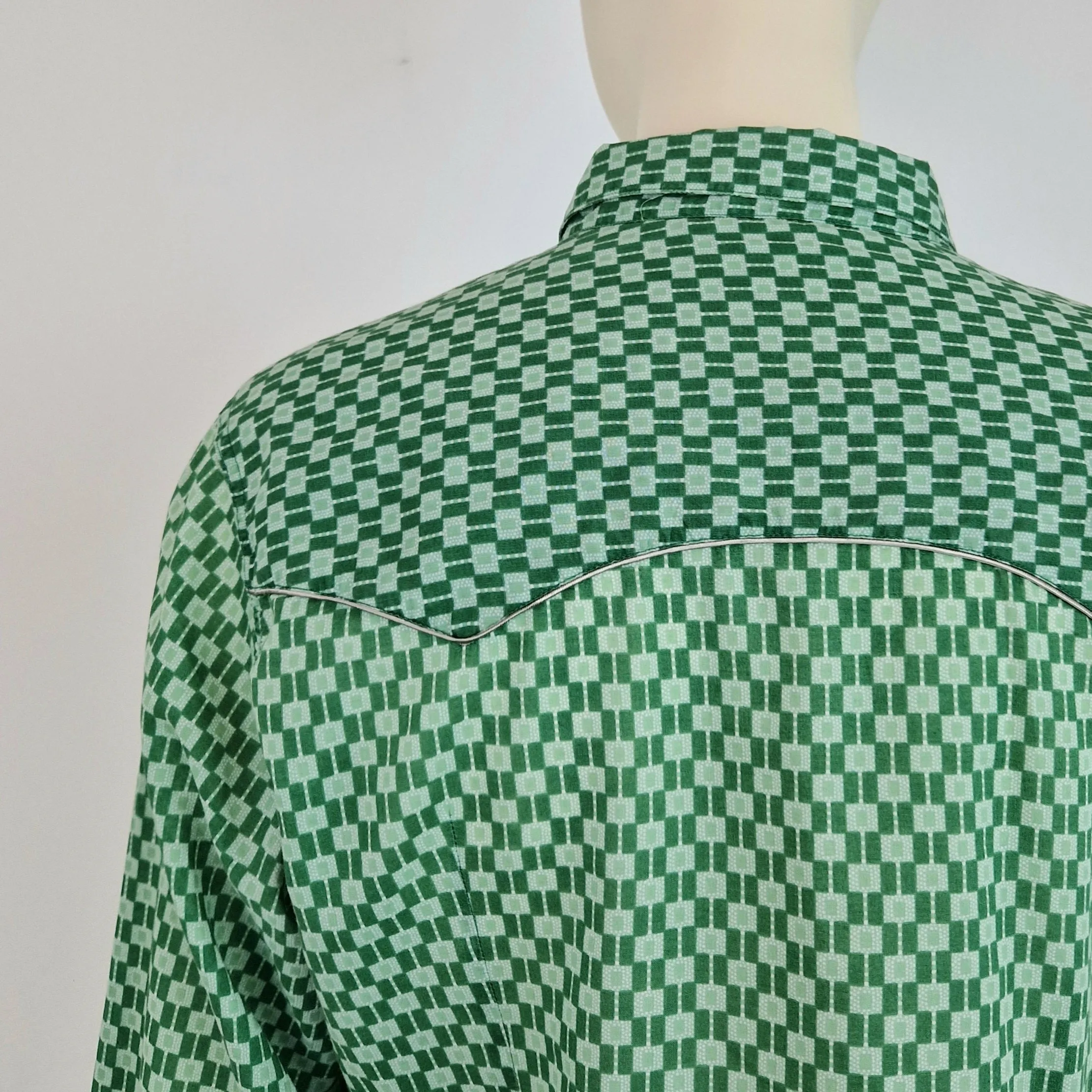 Camicia verde Miu Miu uomo