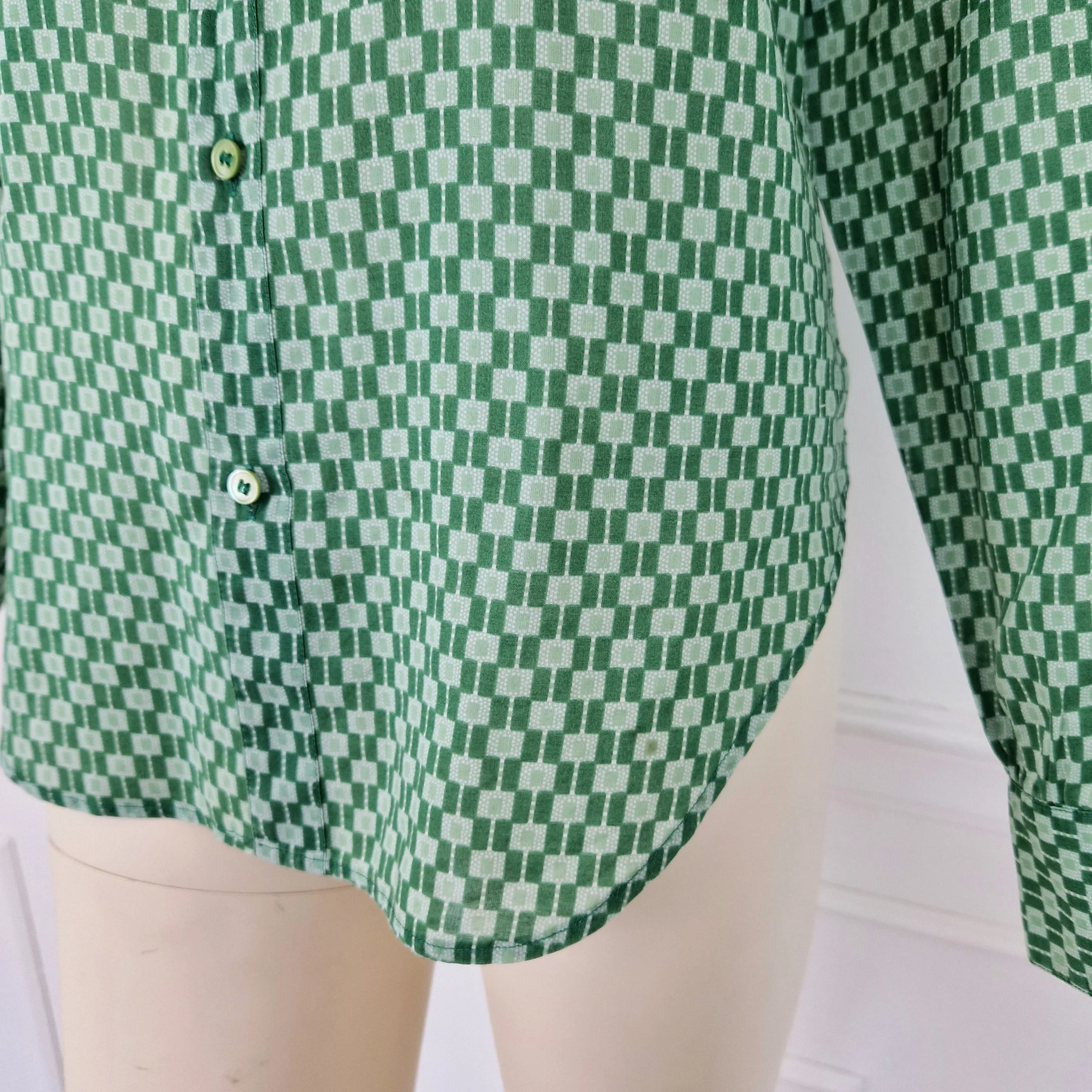 Camicia verde Miu Miu uomo