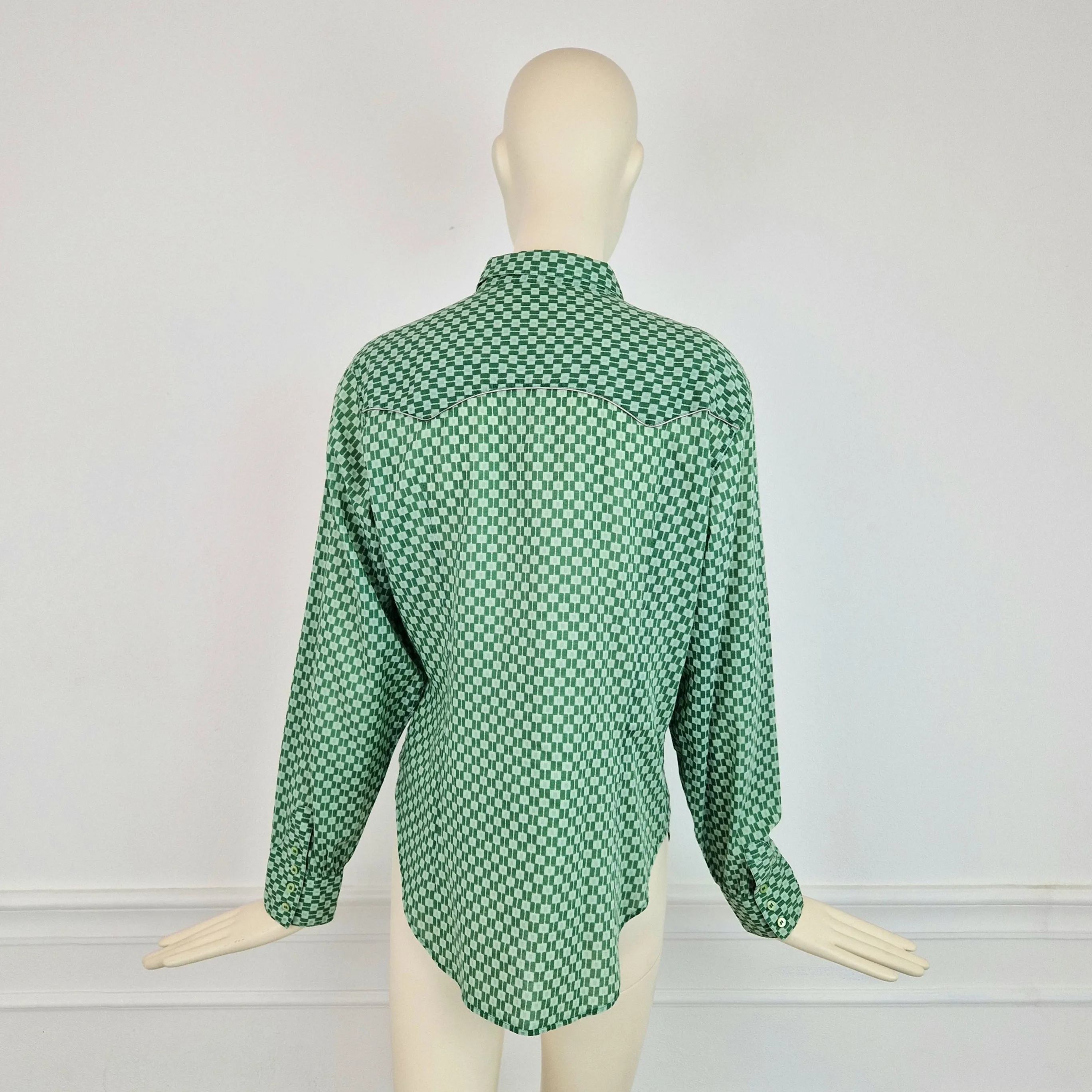 Camicia verde Miu Miu uomo