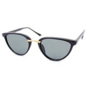 CASS Black Cat-Eye Sunglasses