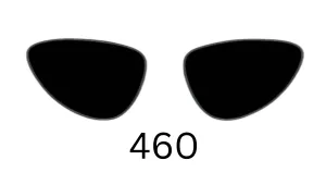 Cat-Eye 460 Solid Sunglasses