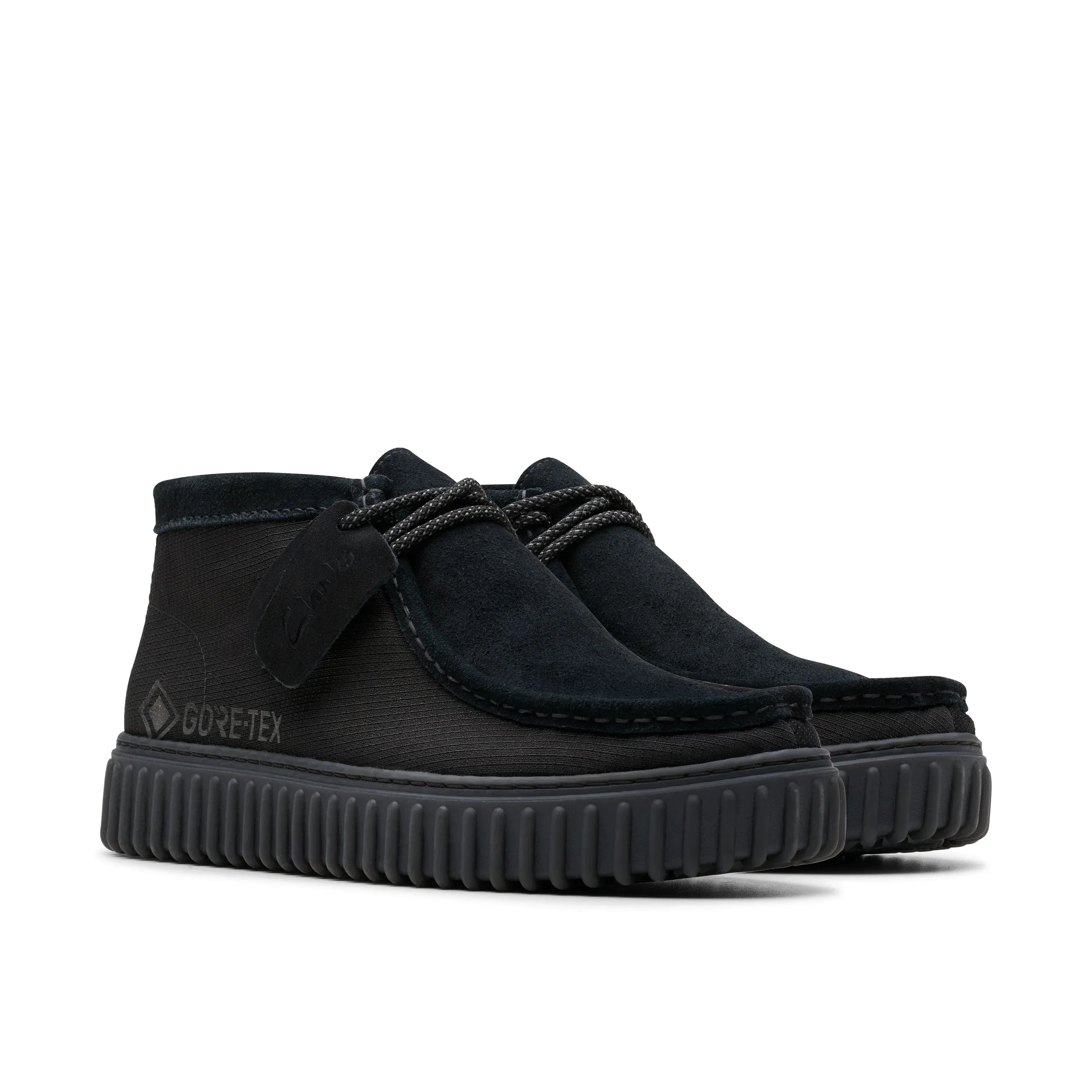 CLARKS | WALLABEE HOMBRE | TORHILL HI GTX BLACK COMBI | NEGRO