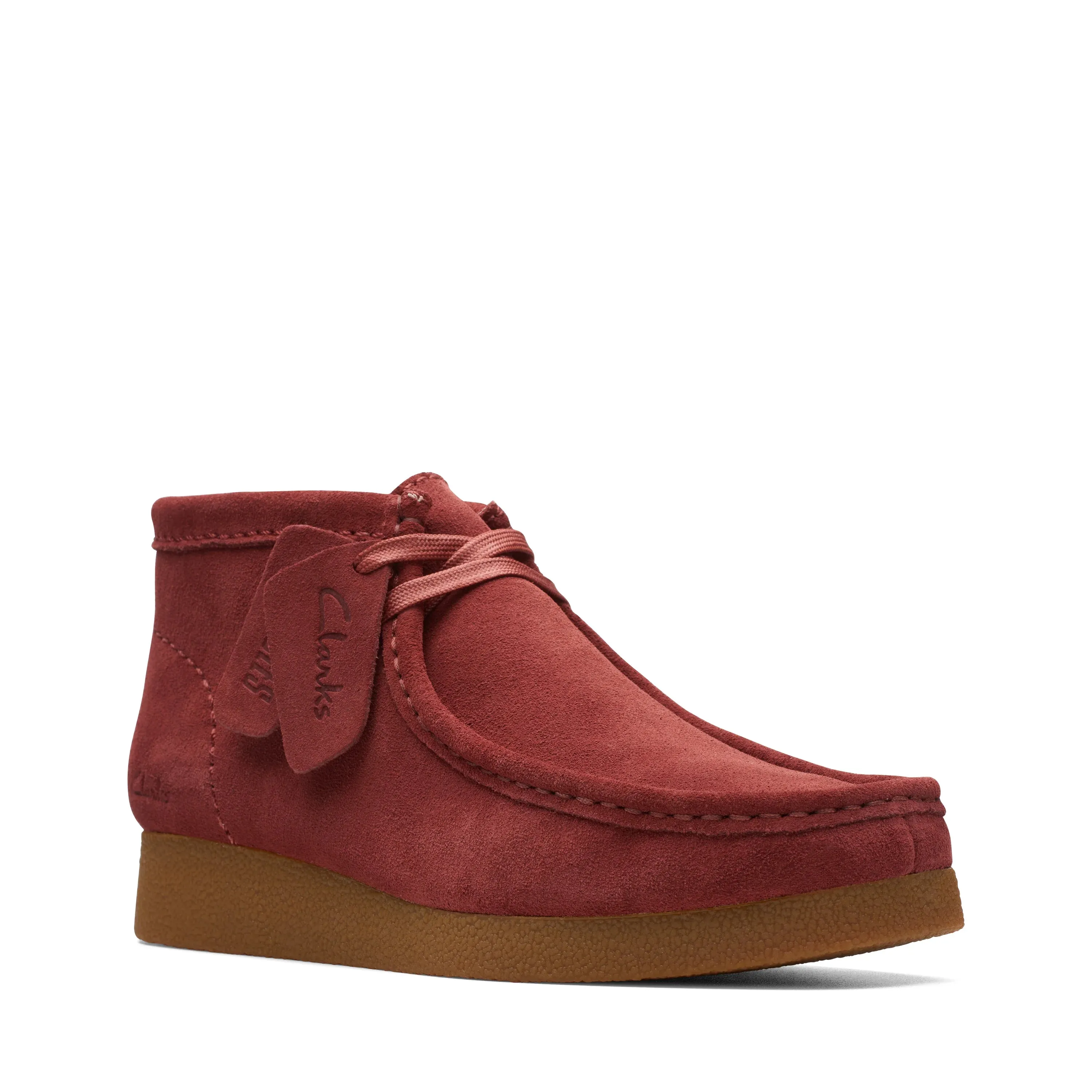 CLARKS | WALLABEE MUJER | WALLABEE EVO BOOT CHESTNUT SUEDE | MARRÓN