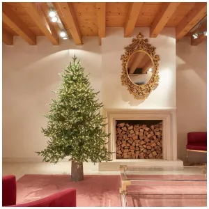 EDG Albero di natale pino luxury con 3000 luci led D136 - H180 cm