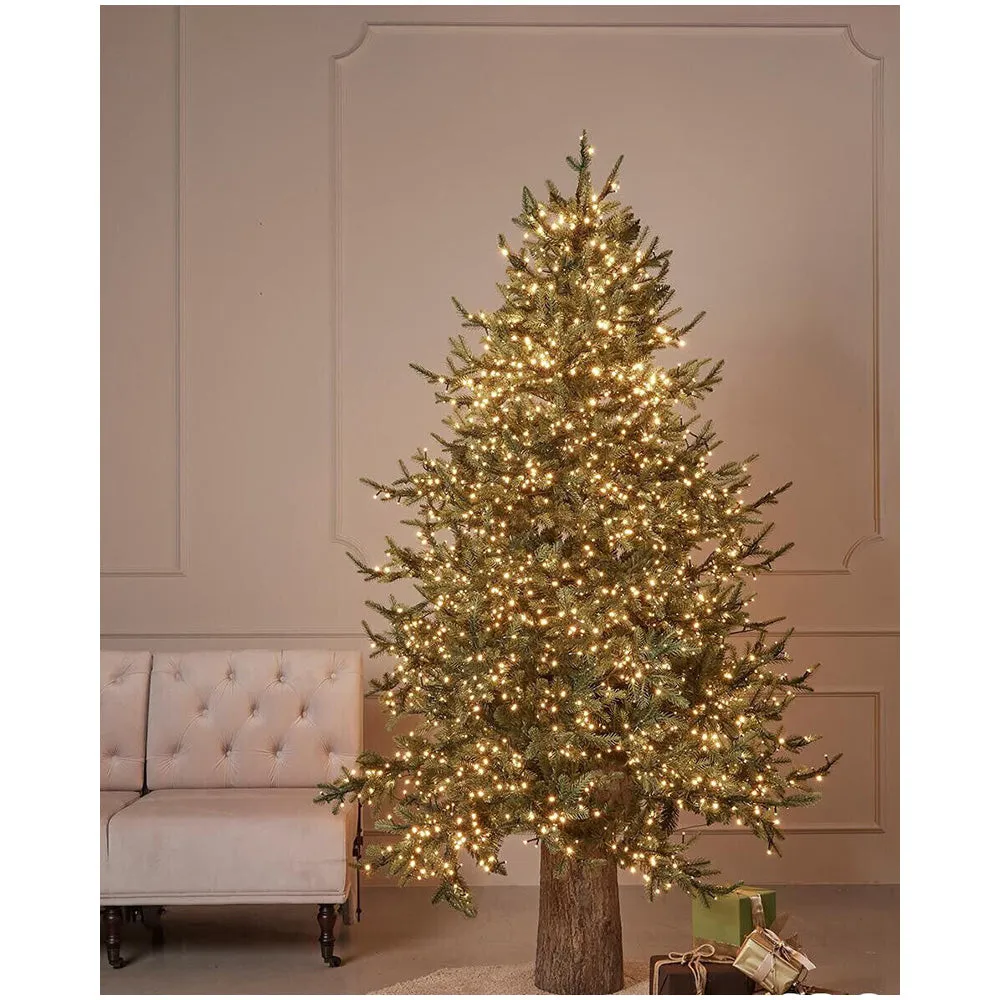 EDG Albero di natale pino luxury con 3000 luci led D136 - H180 cm