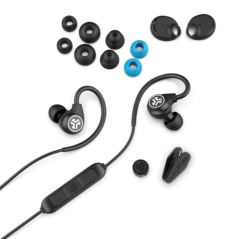 JLab Fit Sport 3 Trådløs Bluetooth In-Ear Headset - Sort