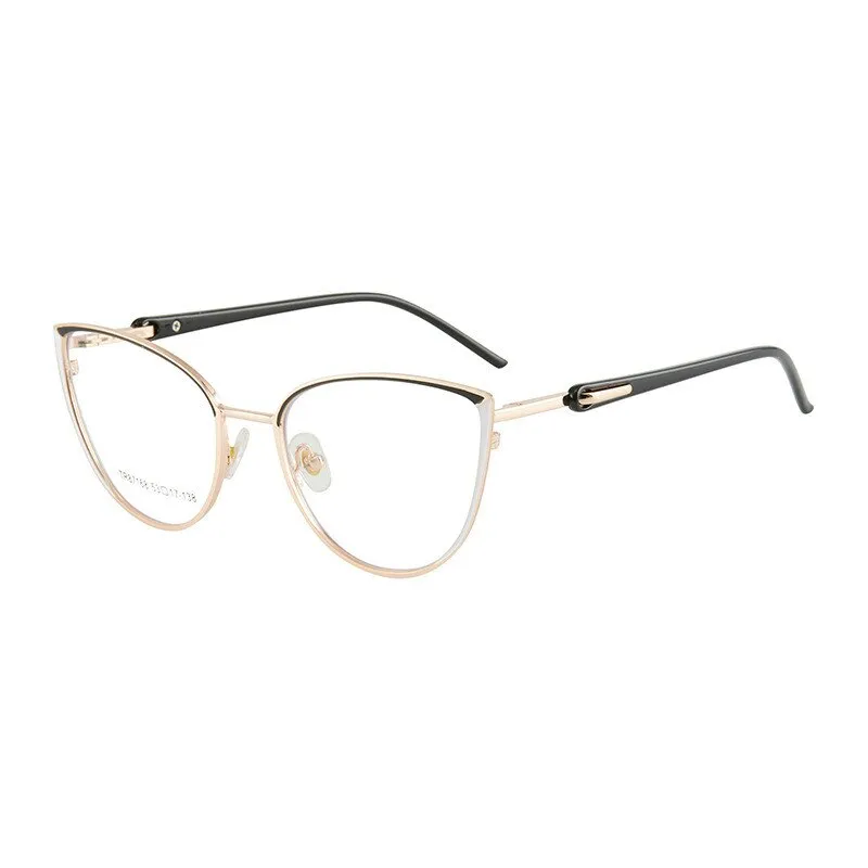 KatKani Women's Full Rim Memory TR 90 Resin Cat Eye Frame Eyeglasses Tr7168