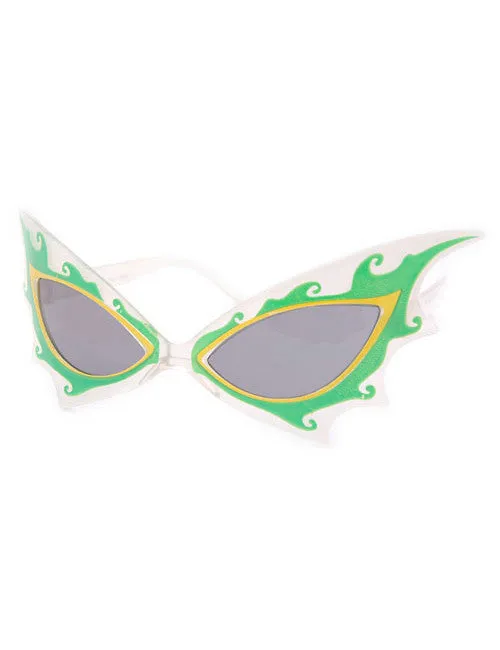 KEEN Frost/Green Cat-Eye Sunglasses