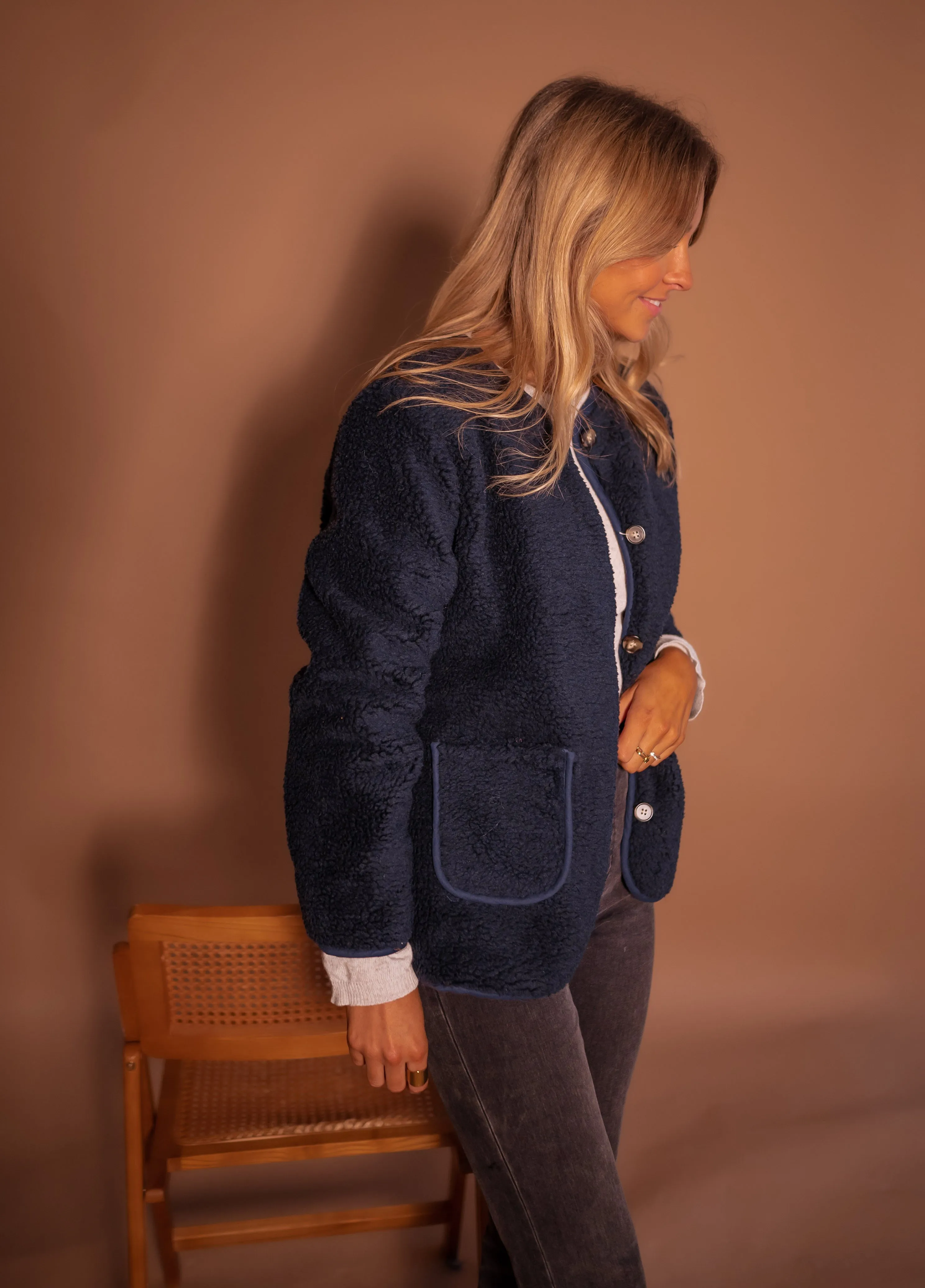 Manteau Simeo - bleu marine