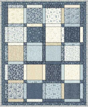 Moda Cascade Nine Patch Quilt Kit