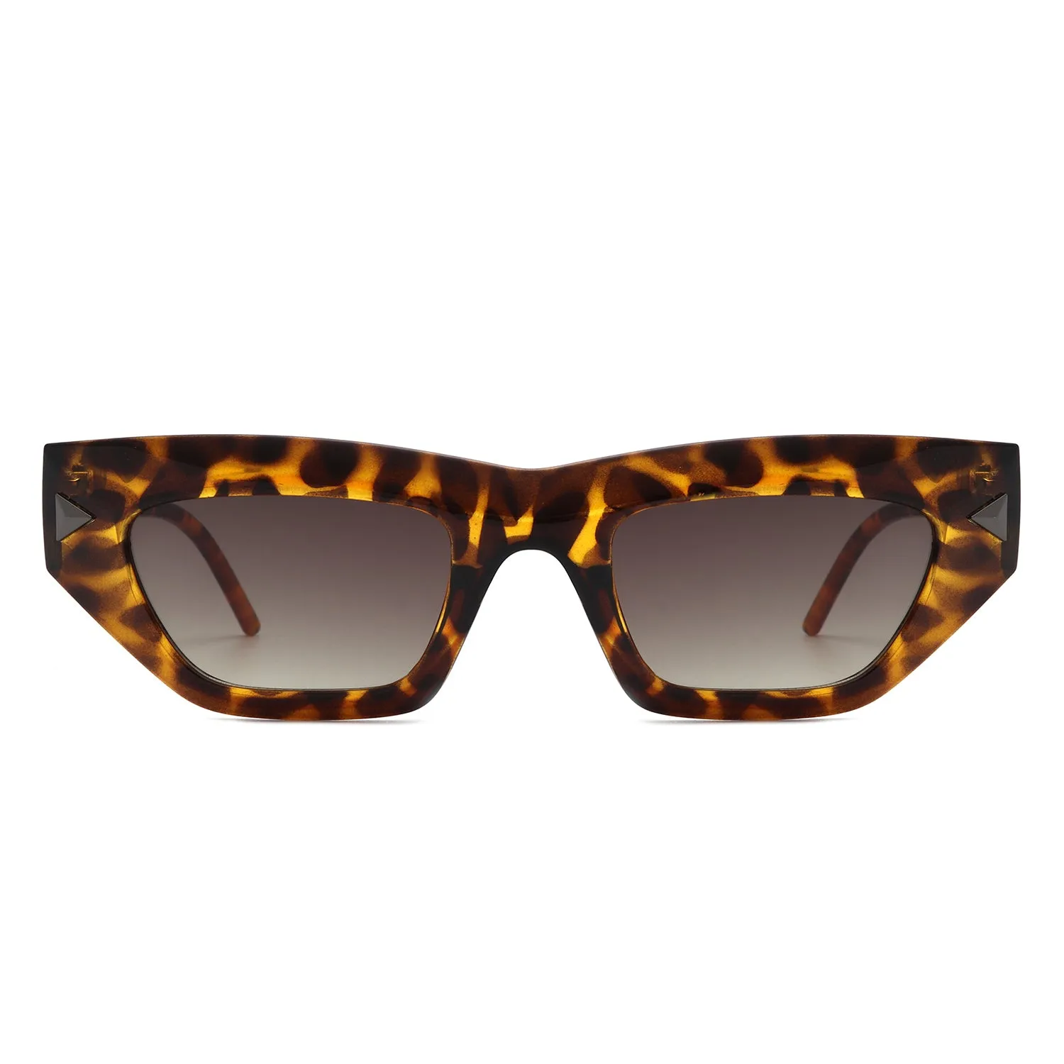 Oceanlux - Retro Chic Cat Eye Chunky Square Women's Sunglasses