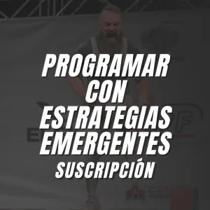 Programar con Estrategias Emergentes suscripción