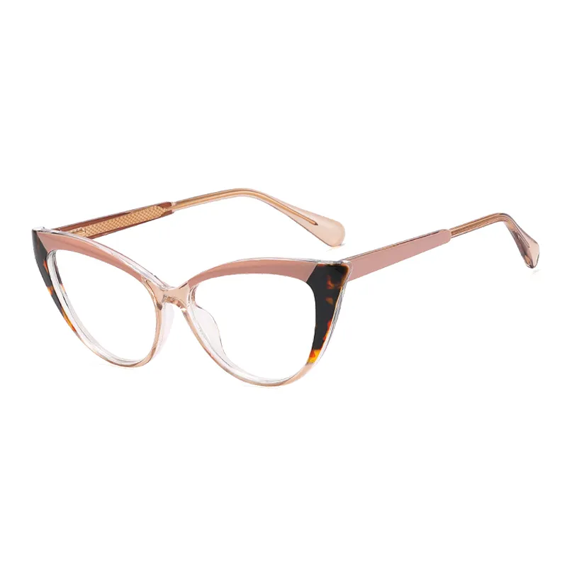 Ralferty Women's Full Rim Square Cat Eye Tr 90 Acetate Eyeglasses F81051